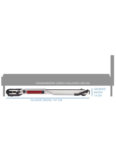 ELEKTRISCHES LAUFBAND FÜR NORDIC WALKING HMS