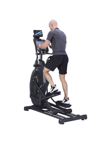 CROSSTRAINER MIT DEM LUFT- UND MAGNETISCHEN WIRDERSTAND SEMI COMMERCIAL HMS PREMIUM