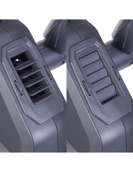 CROSSTRAINER MIT DEM LUFT- UND MAGNETISCHEN WIRDERSTAND SEMI COMMERCIAL HMS PREMIUM