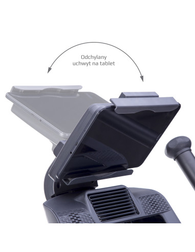 CROSSTRAINER MIT DEM LUFT- UND MAGNETISCHEN WIRDERSTAND SEMI COMMERCIAL HMS PREMIUM