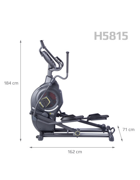 CROSSTRAINER MIT DEM LUFT- UND MAGNETISCHEN WIRDERSTAND SEMI COMMERCIAL HMS PREMIUM