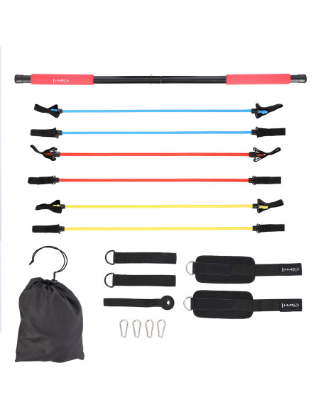 SET MIT DER PILATES-STANGE HMS