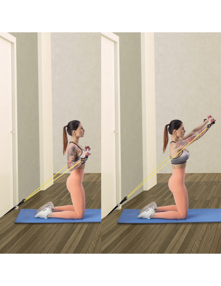 SET MIT DER PILATES-STANGE HMS