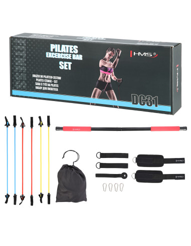 SET MIT DER PILATES-STANGE HMS