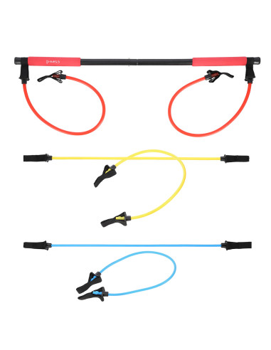 SET MIT DER PILATES-STANGE HMS