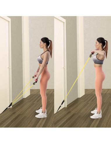 SET MIT DER PILATES-STANGE HMS