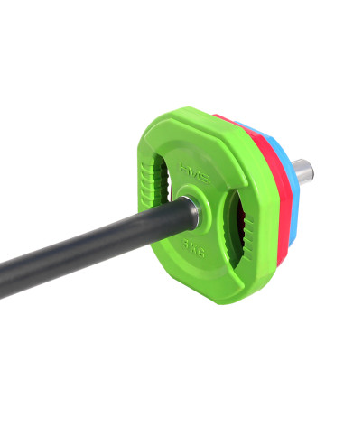 LANGHANTEL ZUM PUMP-TRAINING 20 KG HMS