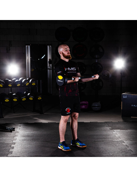 LANGHANTEL / LANGSTANGE MIT GUMMIBESCHICHTUNG 15 KG HMS