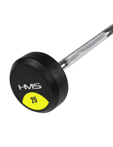 LANGHANTEL / LANGSTANGE MIT GUMMIBESCHICHTUNG 25 KG HMS