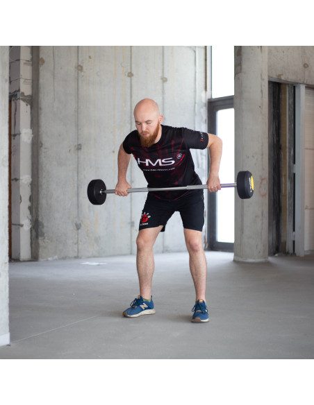 LANGHANTEL / LANGSTANGE MIT GUMMIBESCHICHTUNG 25 KG HMS
