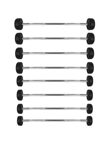 LANGHANTEL / LANGSTANGE MIT GUMMIBESCHICHTUNG 35 KG HMS