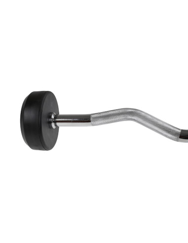 CURLHANTEL / CURLSTANGE MIT GUMMIBESCHICHTUNG 15 KG HMS