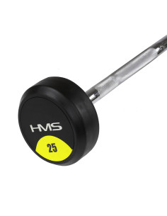 CURLHANTEL / CURLSTANGE MIT GUMMIBESCHICHTUNG 25 KG HMS