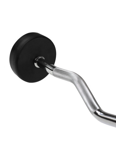 CURLHANTEL / CURLSTANGE MIT GUMMIBESCHICHTUNG 25 KG HMS