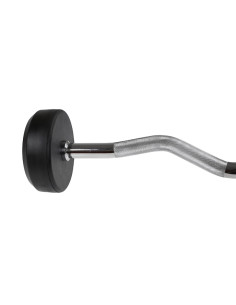 CURLHANTEL / CURLSTANGE MIT GUMMIBESCHICHTUNG 35 KG HMS 2