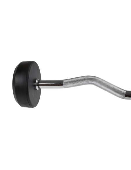 CURLHANTEL / CURLSTANGE MIT GUMMIBESCHICHTUNG 35 KG HMS