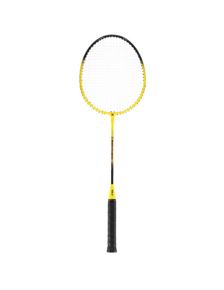 ALUMINIUM SET MIT BADMINTONSCHLÄGERN 2 SCHLÄGER + 3 FEDERBÄLLE + NETZ 600x60cm + SCHUTZHÜLLE NILS