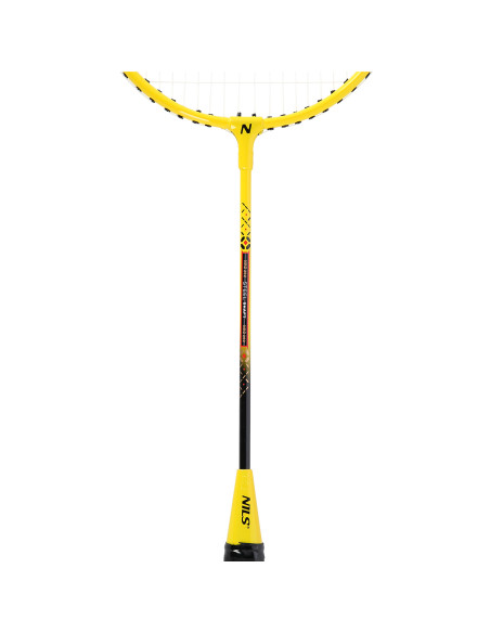 ALUMINIUM SET MIT BADMINTONSCHLÄGERN 2 SCHLÄGER + 3 FEDERBÄLLE + NETZ 600x60cm + SCHUTZHÜLLE NILS