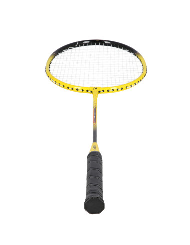 ALUMINIUM SET MIT BADMINTONSCHLÄGERN 2 SCHLÄGER + 3 FEDERBÄLLE + NETZ 600x60cm + SCHUTZHÜLLE NILS