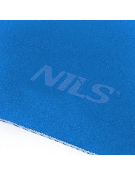 BLAU MIKROFASERHANDTUCH 180x100cm NILS CAMP