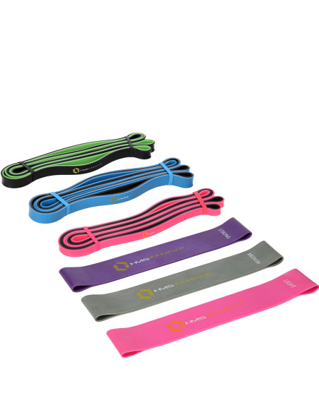 GU06 PRO SET TRAININGSBÄNDER-SET HMS PREMIUM