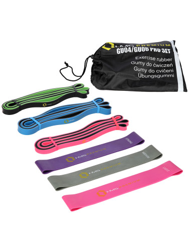 GU06 PRO SET TRAININGSBÄNDER-SET HMS PREMIUM