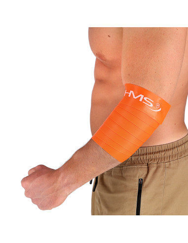 ORANGE 1.0 x 50 x 2080 MM FLOSS BAND FITNESSBAND HMS