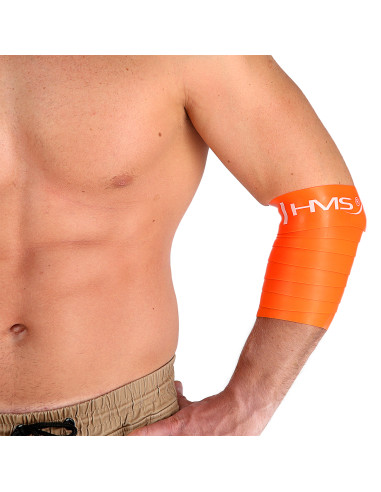 ORANGE 1.0 x 50 x 2080 MM FLOSS BAND FITNESSBAND HMS