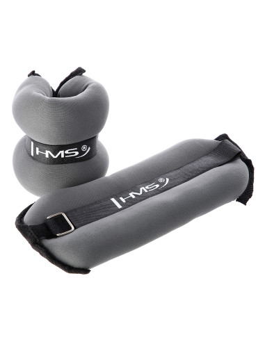 GRAY GEWICHTSMANSCHETTEN FÜR HÄNDE UND BEINE 2 x 2 KG HMS