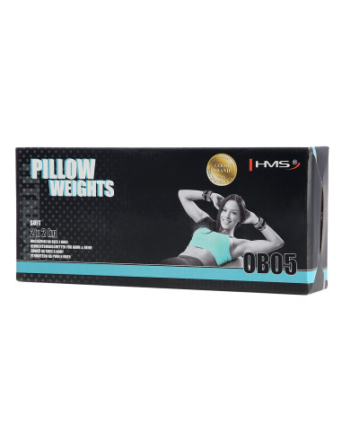 GRAY GEWICHTSMANSCHETTEN FÜR HÄNDE UND BEINE 2 x 2 KG HMS