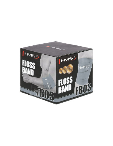 GREY 1.5 x 50 x 2080 MM FLOSS BAND TRAININGSBAND HMS