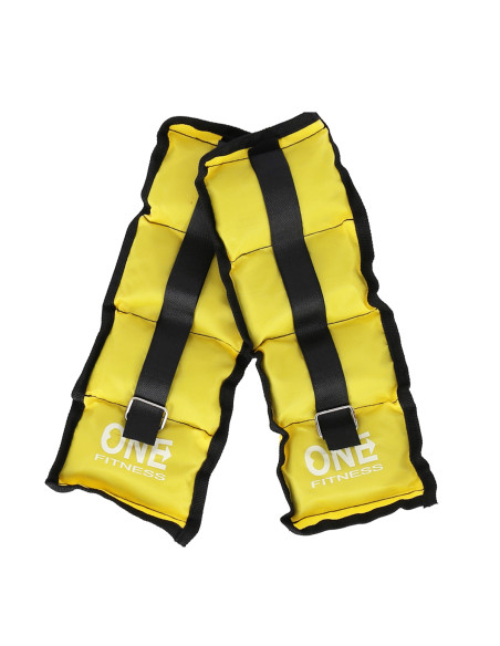 YELLOW GEWICHTSMANSCHETTEN 2 x 0,7 KG ONE FITNESS
