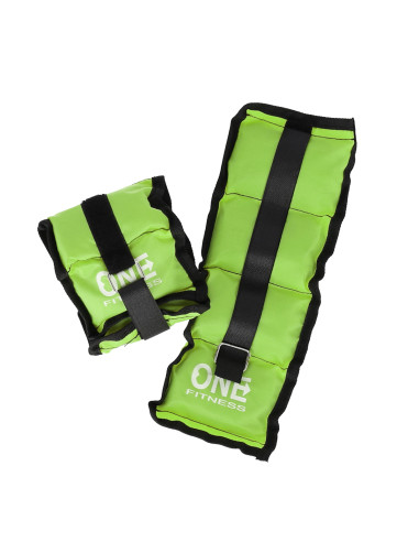 GREEN GEWICHTSMANSCHETTEN 2 x 0,7 KG ONE FITNESS