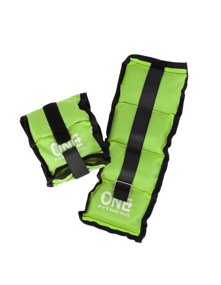 GREEN GEWICHTSMANSCHETTEN 2 x 0,7 KG ONE FITNESS