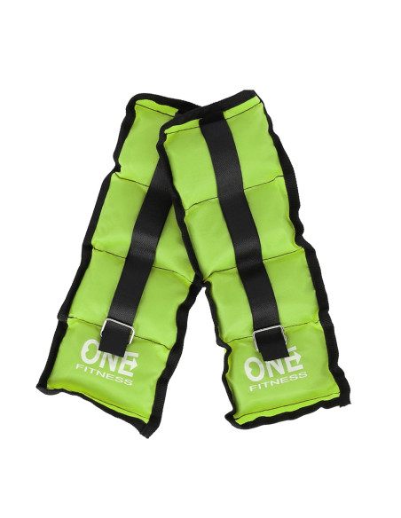 GREEN GEWICHTSMANSCHETTEN 2 x 0,7 KG ONE FITNESS