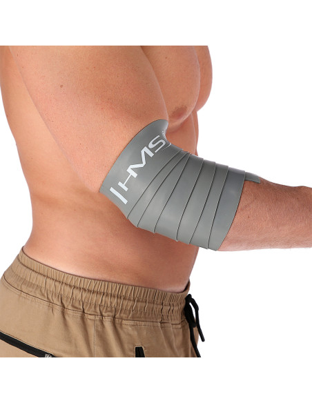 GREY 1.5 x 50 x 2080 MM FLOSS BAND TRAININGSBAND HMS