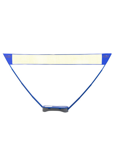 SET 2-in-1 SCHLÄGER + BADMINTONNETZ + TENNISNETZ + 2 SCHLÄGER + 3 FEDERBÄLLE + KOFFER NILS