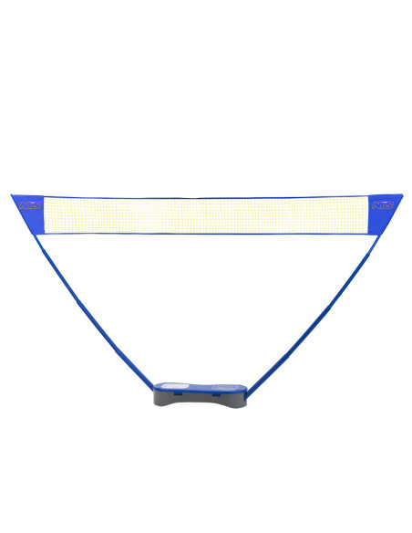 SET 2-in-1 SCHLÄGER + BADMINTONNETZ + TENNISNETZ + 2 SCHLÄGER + 3 FEDERBÄLLE + KOFFER NILS