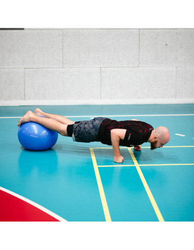 55CM BLUE GYMNASTIKBALL HMS