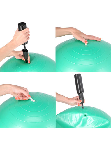 65CM GRAY GYMNASTIKBALL HMS