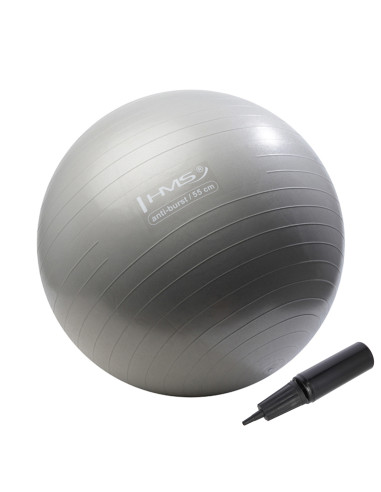 55CM GRAPHITTE ANTI-BURST GYMNASTIKBALL HMS