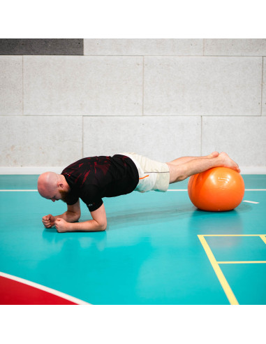 55CM ORANGE ANTI-BURST GYMNASTIKBALL HMS