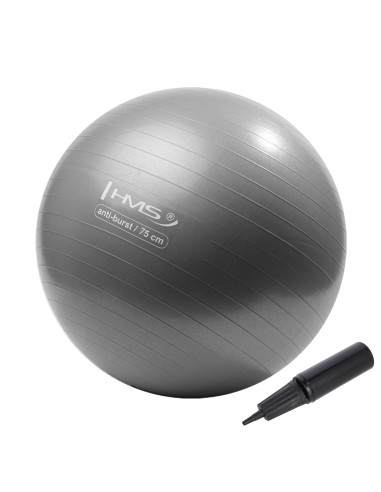 75CM GRAY ANTI-BURST GYMNASTIKBALL HMS