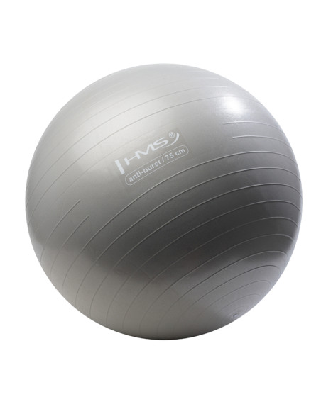 75CM GRAY ANTI-BURST GYMNASTIKBALL HMS