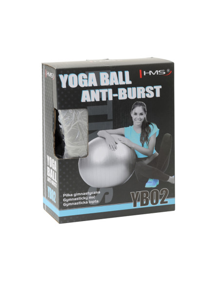 75CM GRAY ANTI-BURST GYMNASTIKBALL HMS