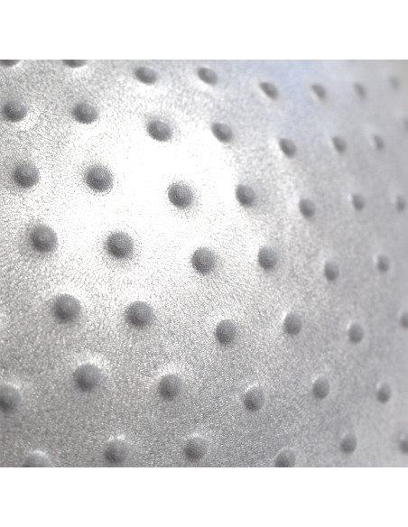 65CM LIGHT GRAY GYMNASTIKBALL MIT MASSAGENOPPEN HMS