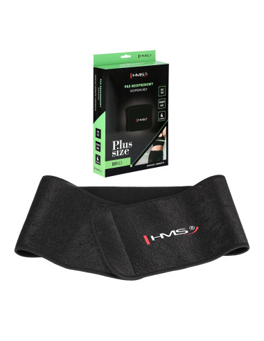 BAUCHBANDAGE BLACK PLUS SIZE HMS