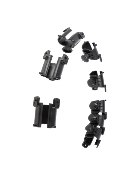 HHW12 HULA-HOOP-REIFEN PLUS SIZE BLACK MIT MASSAGENOPPEN UND ZÄHLER HMS + SLIMMING-GURT BR163 RED