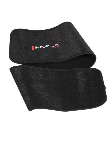 HHW12 HULA-HOOP-REIFEN PLUS SIZE BLACK MIT MASSAGENOPPEN UND ZÄHLER HMS + SLIMMING-GURT BR163 RED