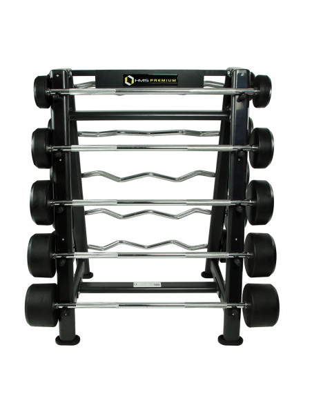 STÄNDER FÜR LANGHANTELN MIT FESTEM GEWICHT HMS PREMIUM